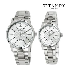 [TANDY] Signature Luxury Couple Metal Watch T-3915 – 11 Austrian Stones for a Luxurious Design, Elegant and Timeless for Couples